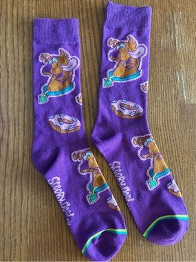 Purple Scooby Doo Socks